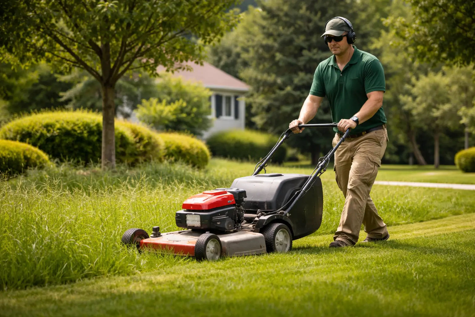 Commercial Lawn Care service