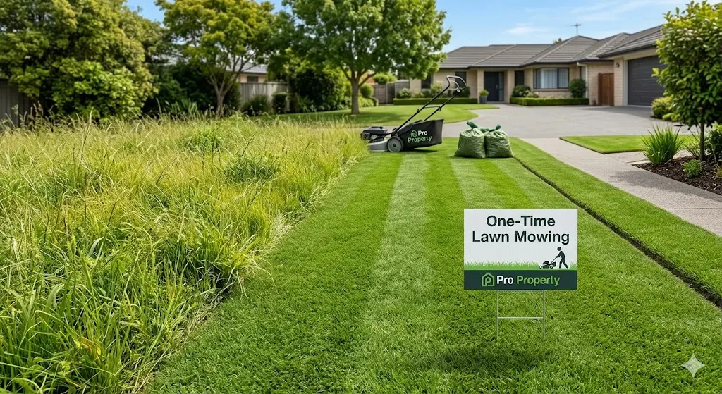 One-Time Lawn Mowing service